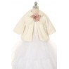 Soft Faux Chenille Fur Half Coat