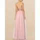 Sequin Chiffon Bridesmaid Dress