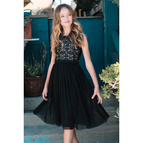 Lace Tulle Dress