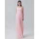 Key Hole Back Lace Bridesmaid Dress with straps