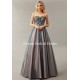 Sweetheart Beaded A-line Two Toned Ball Formal Dress