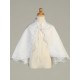 Satin Lace Cape
