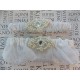 Set of 2 Vintage Wedding Garters with Faux Pearls